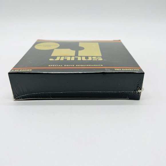 Janus 5.25" Diskettes Pre-formatted 1.2 MB Old Stock SEALED 10 Pack NEW RARE! - Picture 6 of 6